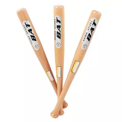 £20.94 • Buy BodyRip Wooden Baseball Bat 25  29  33  Rounders Beginners Composite Wood Sport