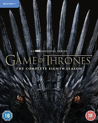Game Of Thrones: The Complete Eighth Season Blu-ray (2019) Peter Dinklage Cert • £15