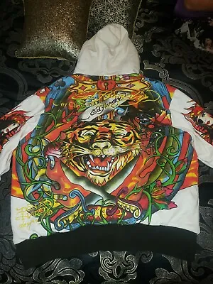 Ed Hardy Mens T-Shirt Size XL Crew Neck Jacket Dress Shirts Designer • $30