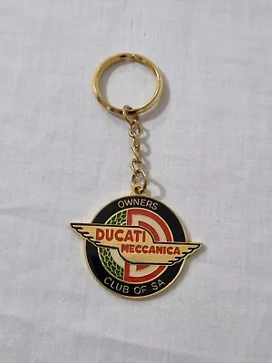 Vintage Ducati Motorcycle Owners Club Of SA ~ Ducati Meccanica Keyring • $36.50