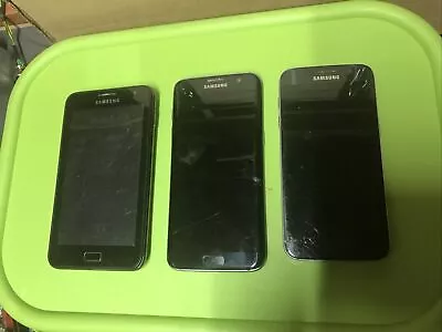 Samsung Phones X 3  Spares Repair - Not Tested • £0.99