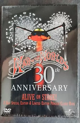 Jeff Wayne's The War Of The Worlds 30th Anniversary Edition DVD Still New Sealed • £19.95