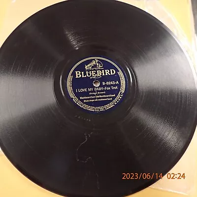 E 78 Washboard Sam Bluebird 8243 I Love My Baby / Good Old Easy Street • $47.49