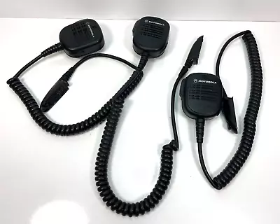 Motorola HMN9053E Speaker Microphone Mic - Lot Of 3 - Free Shipping • $29.90