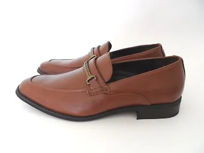 Marc Anthony Men's Cognac Slip-On Dress Shoes Size - 8  () • $20