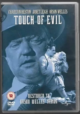 Touch Of Evil DVD - Charlton Heston Janet Leigh Orson Welles • £3.45