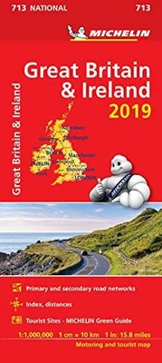 £3.88 • Buy Great Britain & Ireland 2019 - Michelin National Map 713: Map (Mi... By Michelin