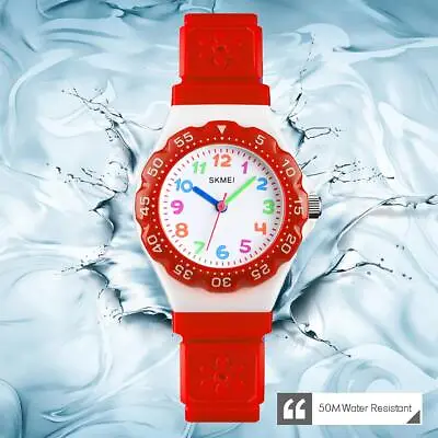 First Watch Easy Time Red Watches Learn School Home Work Present Gift • £14.99