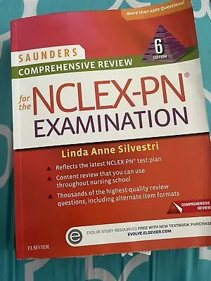 $4 • Buy Saunders Comprehensive Review For The Nclex-Pn Examination By Linda Silvestri