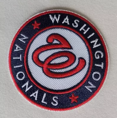 Washington Nationals Logo Patch-MLB-  2.5  Iron On. Collectible. Free Ship. USA • $4