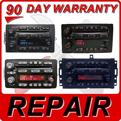 2004 05 06 Chevy Tahoe Suburban Blazer Silverado Radio 6 Disc CD Changer REPAIR • $179.10