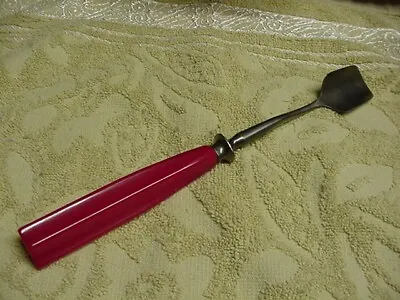 RARE Vintage  Mystery  Kitchen Utensil/Tool RED Bakelite Handle...Corer? Scoop? • $32.99