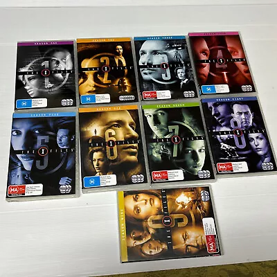 X-Files The : Season  1 - 9 (Box Set DVD Region 4) PRP5 • $75.95