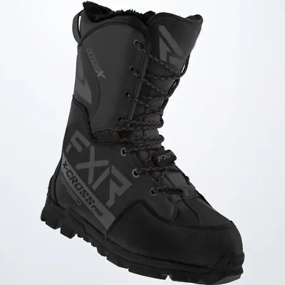 FXR X-Cross Pro Speed Snowmobile Boots Black Ops 220700-1010-40 SIZE 7 • $70