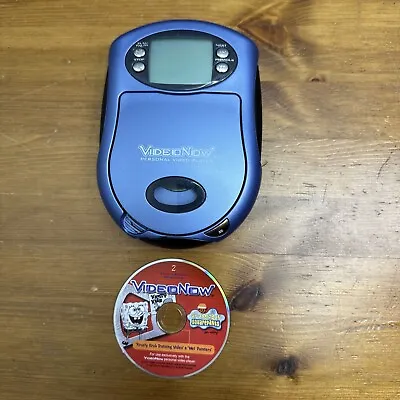 Hasbro Video Now Personal Video Player Blue With 1 Disc Vintage • $18