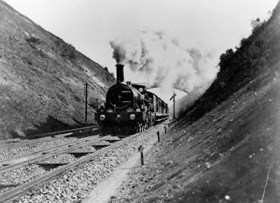 The Great Western Railway 422 Steam Locomotive Iron Duke Train Old Photo • $5.79