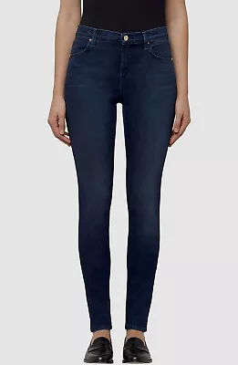 $341 J Brand Womens Blue Jeans High Rise Slim Skinny Fit Leg Denim Pants Size 24 • $63.98