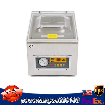 Hot! 120W Digital Kitchen Food Chamber Tabletop Seal Vacuum Packaging Machine US • $310.65
