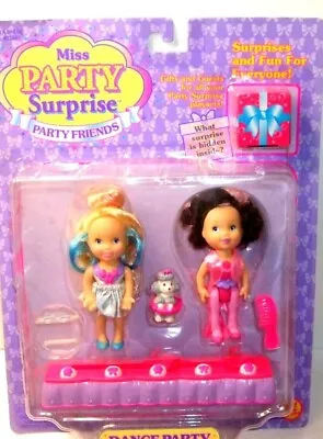 Miss Party Surprise Party Friends Dance Party Toy Biz 1999 With  Dance Platform • $49.95