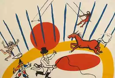 Calder's Circus Lithograph (After) Alexander Calder • $2700