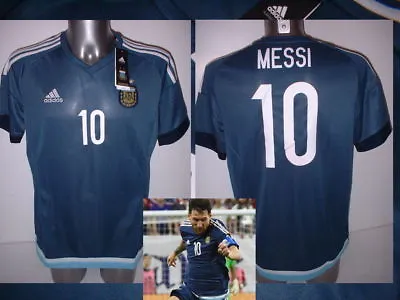 £69.99 • Buy Argentina Messi Away Adidas L XL BNWT Shirt Jersey Football Soccer