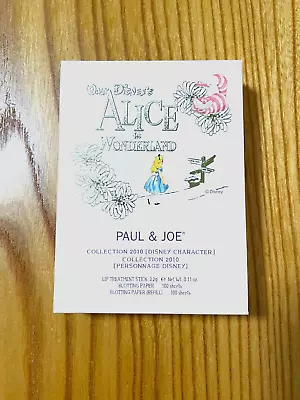 Paul & Joe X Disney  Alice In Wonderland  Collection 2010 Cosmetics W/can New!! • $59.99