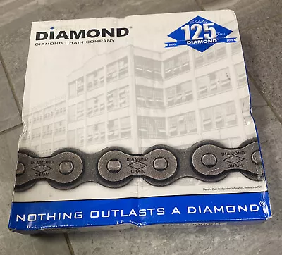 Diamond Roller Chain #60 X-3233-010 10ft 60 Cottered New • $150