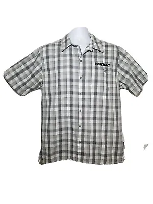 EUC PATAGONIA Lightweight Button Down Short Sleeve Medium/Yakima Whispbar Logo • $29