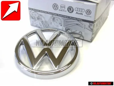 Original VW Front Grill Badge Emblem Chrome - 321853601 • $40.59