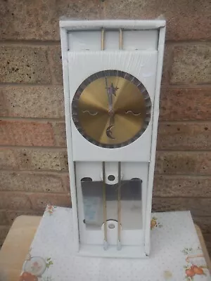 Vintage Ikea Dilla Gold/silver Sun Celestial Freestanding Metal Clock New 1995 • £49.99