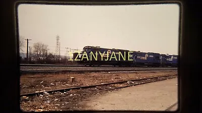 T1808 TRAIN SLIDE Railroad MAIN Line CONRAIL 1953 B23-7 UTICA NY  • $9.98