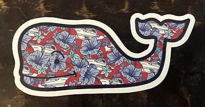 Vineyard Vines Whale Spring Cruise Flower Sticker • $3.99