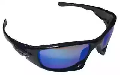 Authentic Oakley Sunglasses Ten X Black OO9128-05 Black Blue Polarized Men's • £198.60