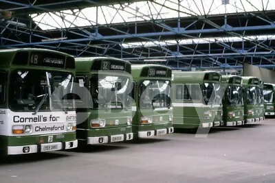 Bus Photo - Eastern National YEV318S TNJ503R National Line-up Chelmsford Depot • £1.19