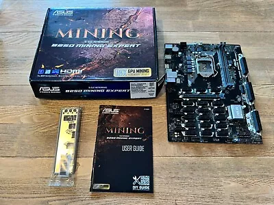 Asus ATX Motherboard B250 MINING EXPERT Supports 19-card DDR4 LGA1151 • $400