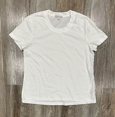 James Perse Women's WLJ3114 White Vintage Little Boy Crewneck T-Shirt • $29.45