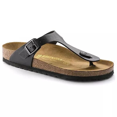 Birkenstock Birko-Flor GIZEH - Graceful Licorice BNIB 541951 • $139.95