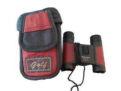 Golf Miranda Binoculars With Case • £14.99