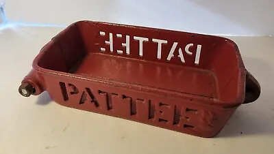 Antique PATTEE PLOW CO. #276 Cast Iron Tool Holder  Tractor IMPLEMENT Tool Box • $48