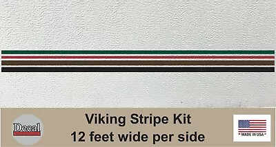 Viking Stripe Kit Pop Up Camper Vinyl Decal Sticker 12ft Stripe Kit • $175