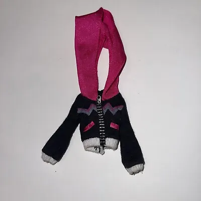 MONSTER HIGH Ghoulia Yelps Fearleading Hoodie Top Only • $19.99