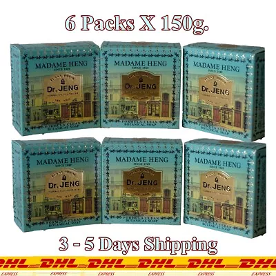 6 X 150g Madame Heng Care Spa Soap Love Time Story Natural Balance Botanical  • $40