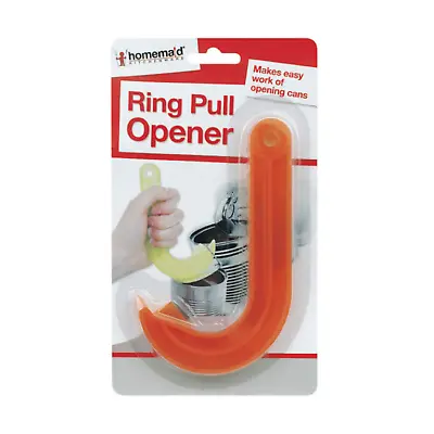 Ring Pull Can Opener Handheld Easy No Effort Kitchen/Food Can Opening • £3.19