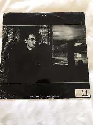 U2 Where The Streets Have No Name 1987 12  Uk Vinyl Single Very Rare Joshua Tree • £4.99