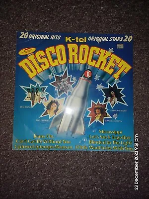 Disco Rocket 20 Original Hits K Tel Vinyl Record LP Album 1976 NE 948 • £12.49