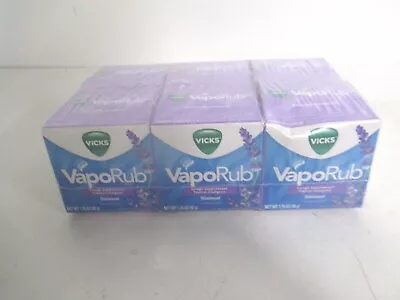 Vicks 1.76oz Lavender Topical Chest Rub & Analgesic Ointment - Lot Of 6  • $44.95