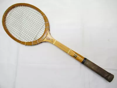 Vintage Wilson  Jack Kramer Personal  Tennis Racquet. Antique / Display • $29.95
