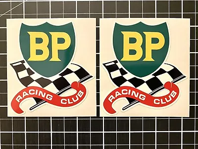 BP OIL Racing Club Stickers ( High Quality Gloss Vinyl ) F1 Lemans Car FUEL • £2.97