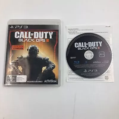 Call Of Duty Black Ops 3 III PS3 Playstation 3 Game 17m4 • $17.95