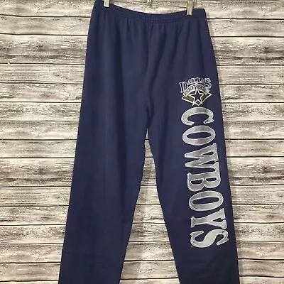 Vintage Dallas Cowboys Sweatpants Mens Large NFL Spectator Sportswear 90s VTG • $30